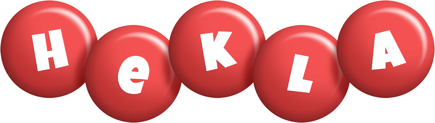 Hekla candy-red logo