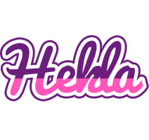 Hekla cheerful logo