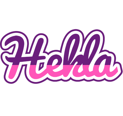 Hekla cheerful logo
