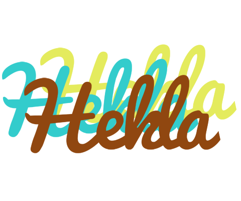 Hekla cupcake logo