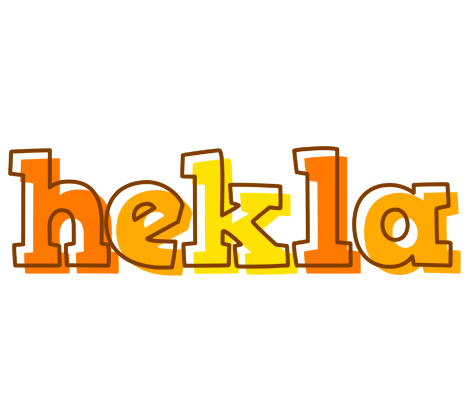 Hekla desert logo