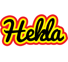 Hekla flaming logo