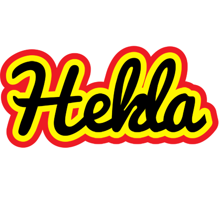 Hekla flaming logo