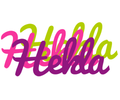 Hekla flowers logo