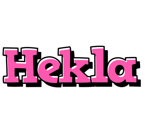Hekla girlish logo