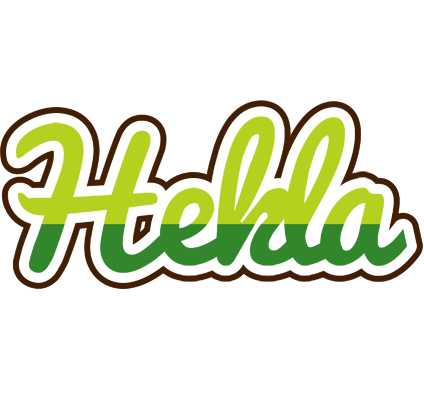 Hekla golfing logo