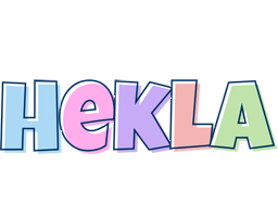 Hekla pastel logo