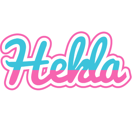 Hekla woman logo