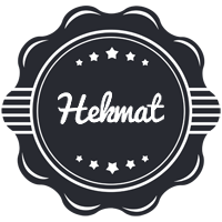 Hekmat badge logo