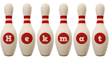 Hekmat bowling-pin logo