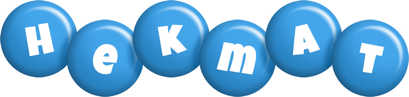 Hekmat candy-blue logo