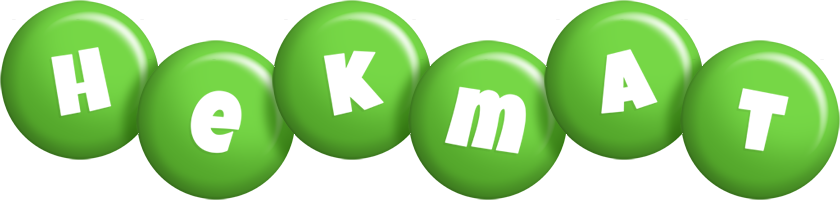 Hekmat candy-green logo