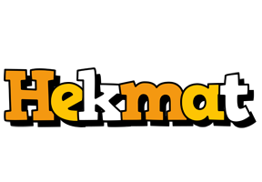 Hekmat cartoon logo