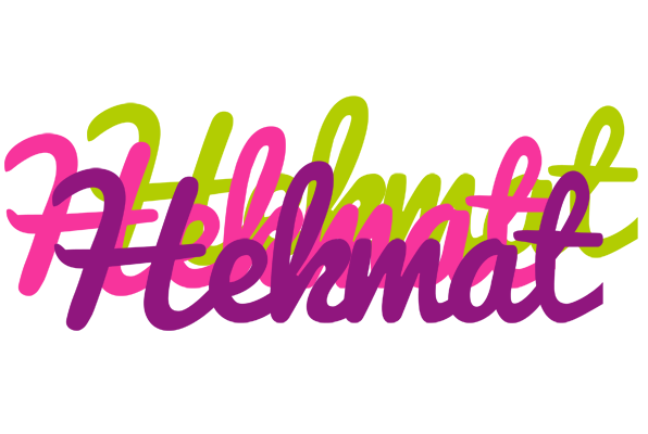 Hekmat flowers logo