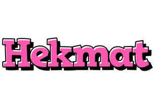 Hekmat girlish logo