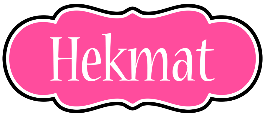 Hekmat invitation logo