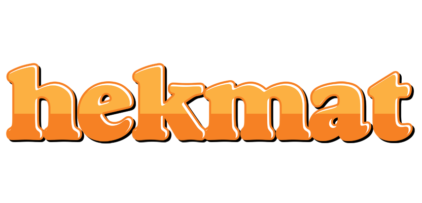 Hekmat orange logo