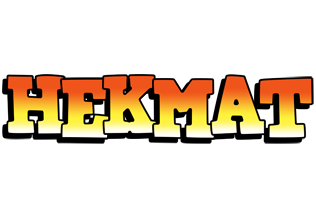 Hekmat sunset logo