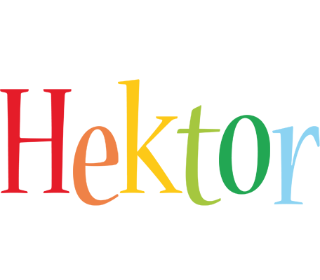 Hektor birthday logo