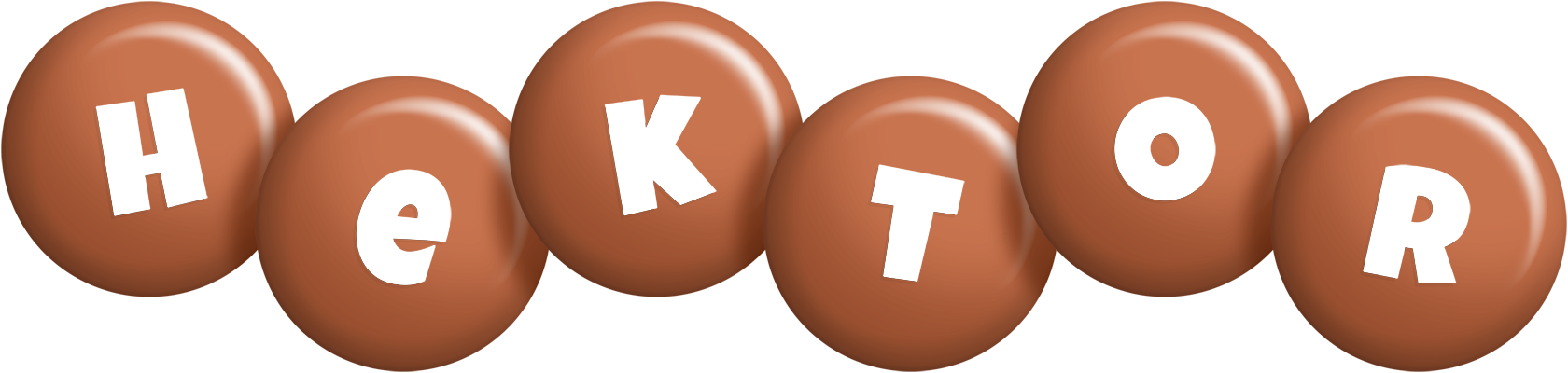 Hektor candy-brown logo