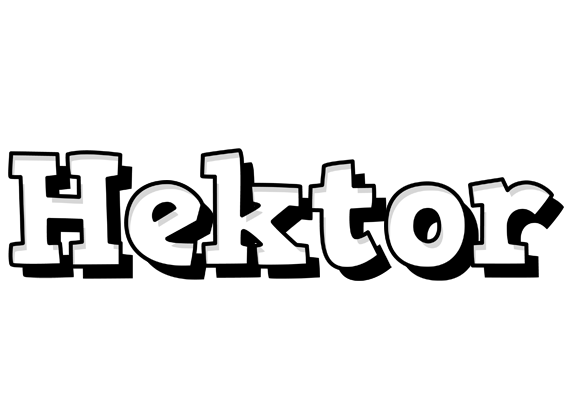 Hektor snowing logo