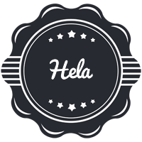 Hela badge logo