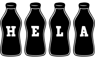 Hela bottle logo