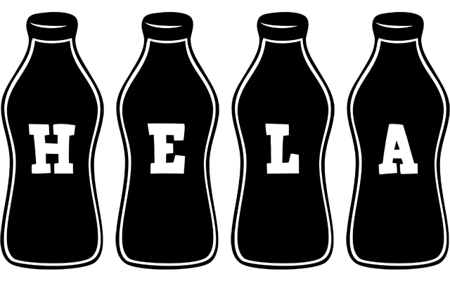 Hela bottle logo