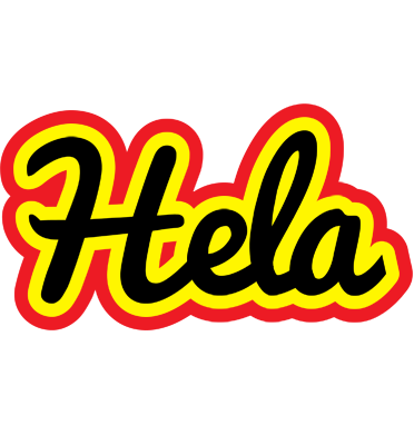 Hela flaming logo