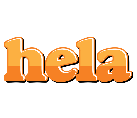 Hela orange logo
