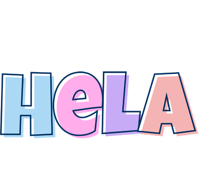 Hela pastel logo