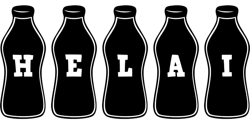 Helai bottle logo