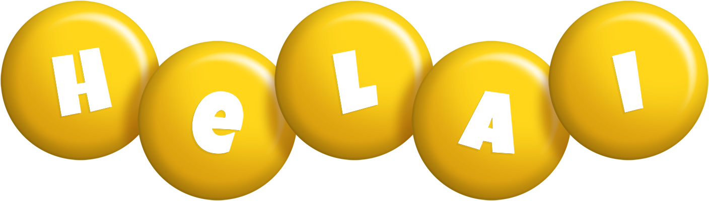 Helai candy-yellow logo