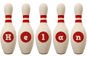 Helan bowling-pin logo