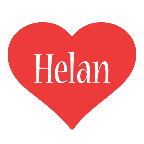 Helan love logo