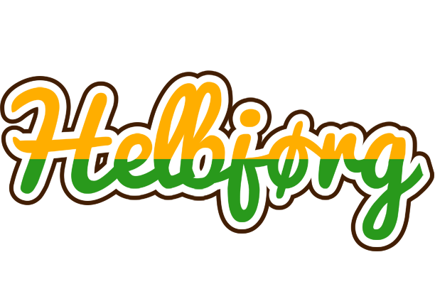 Helbjørg banana logo