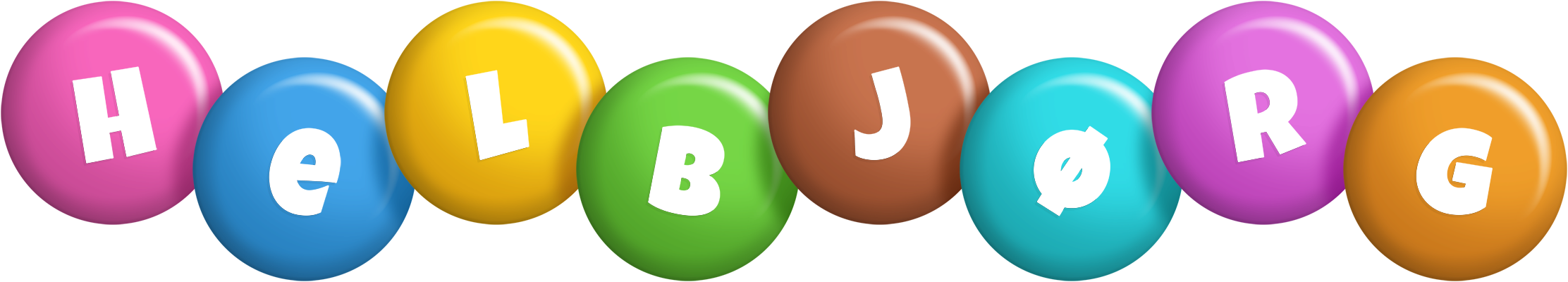 Helbjørg candy logo