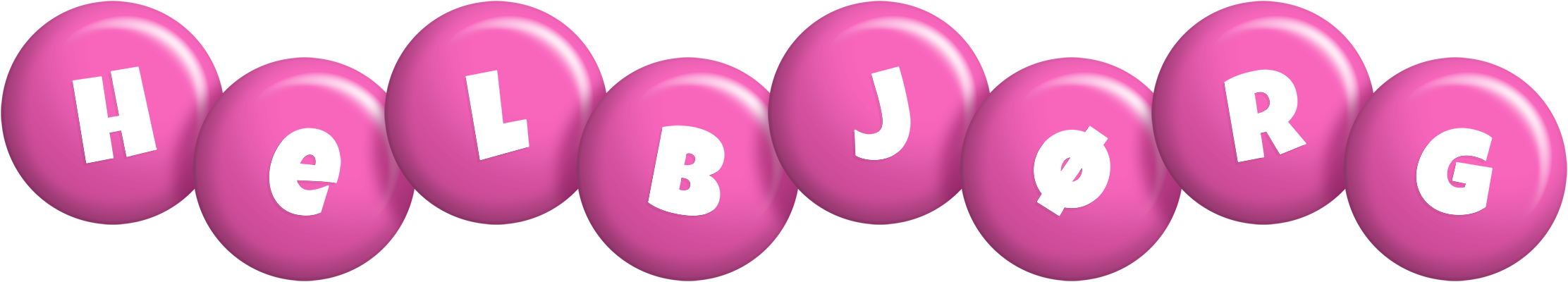 Helbjørg candy-pink logo