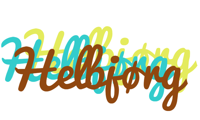 Helbjørg cupcake logo