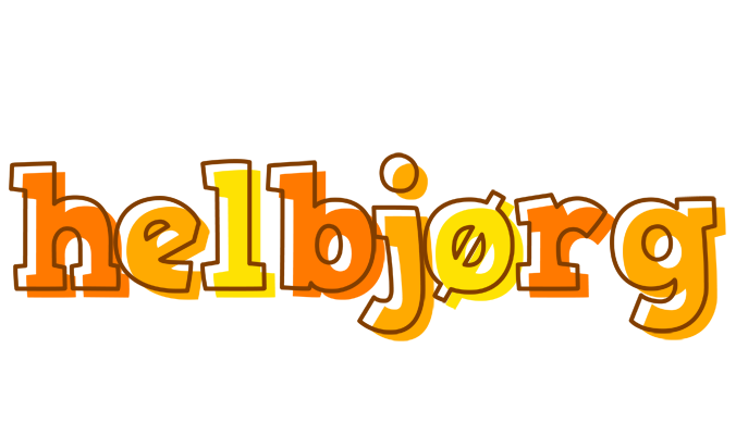Helbjørg desert logo