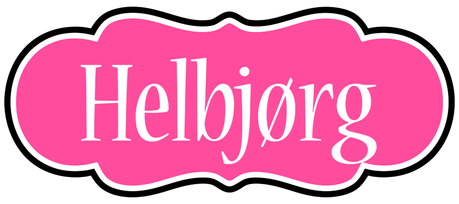 Helbjørg invitation logo