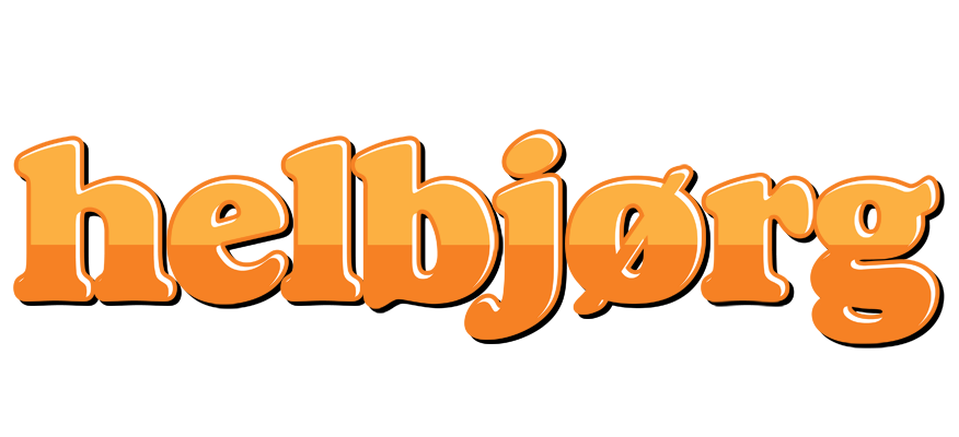 Helbjørg orange logo