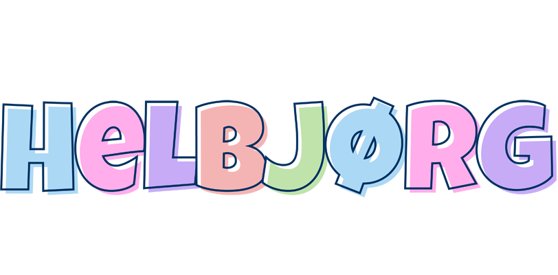 Helbjørg pastel logo