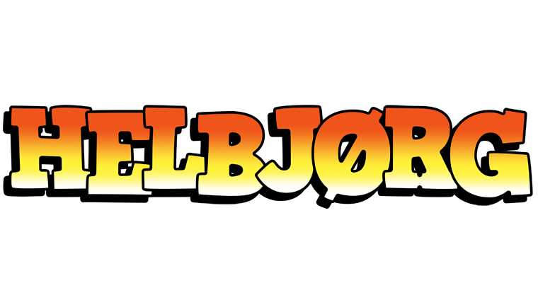 Helbjørg sunset logo