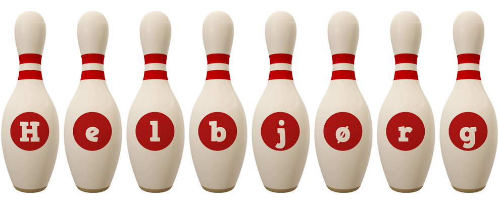 Helbjørg bowling-pin logo
