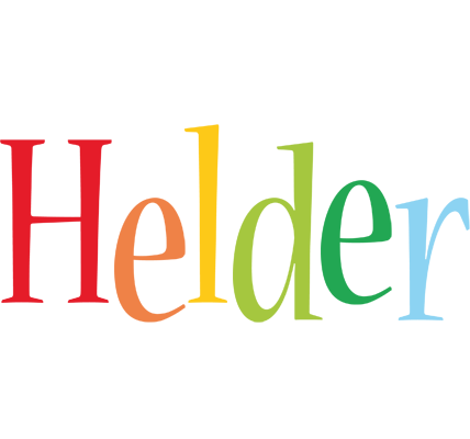 Helder birthday logo