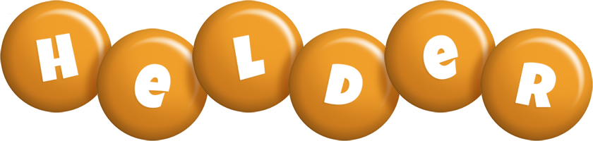 Helder candy-orange logo