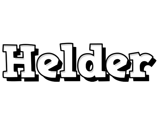 Helder snowing logo