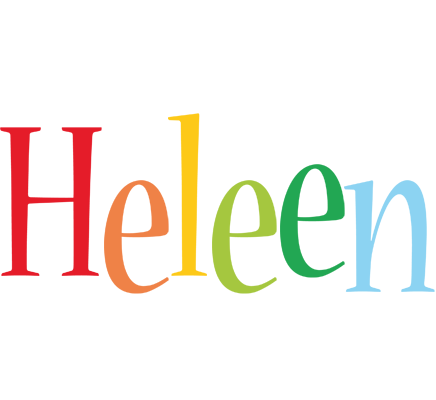 Heleen birthday logo