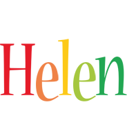 Helen birthday logo